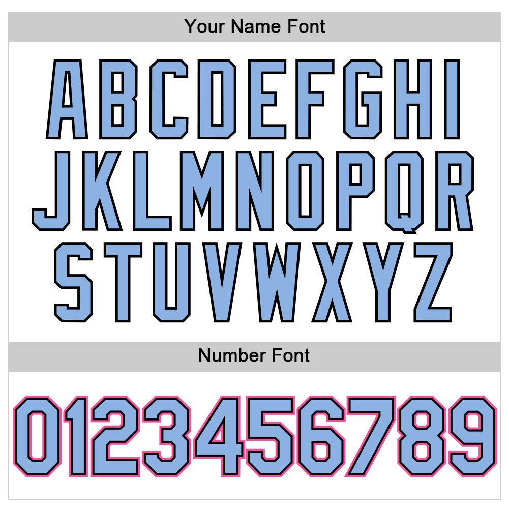 Custom White Light Blue Black-Pink 3D Pattern Design Gradient Style Twinkle Star Authentic Baseball Jersey