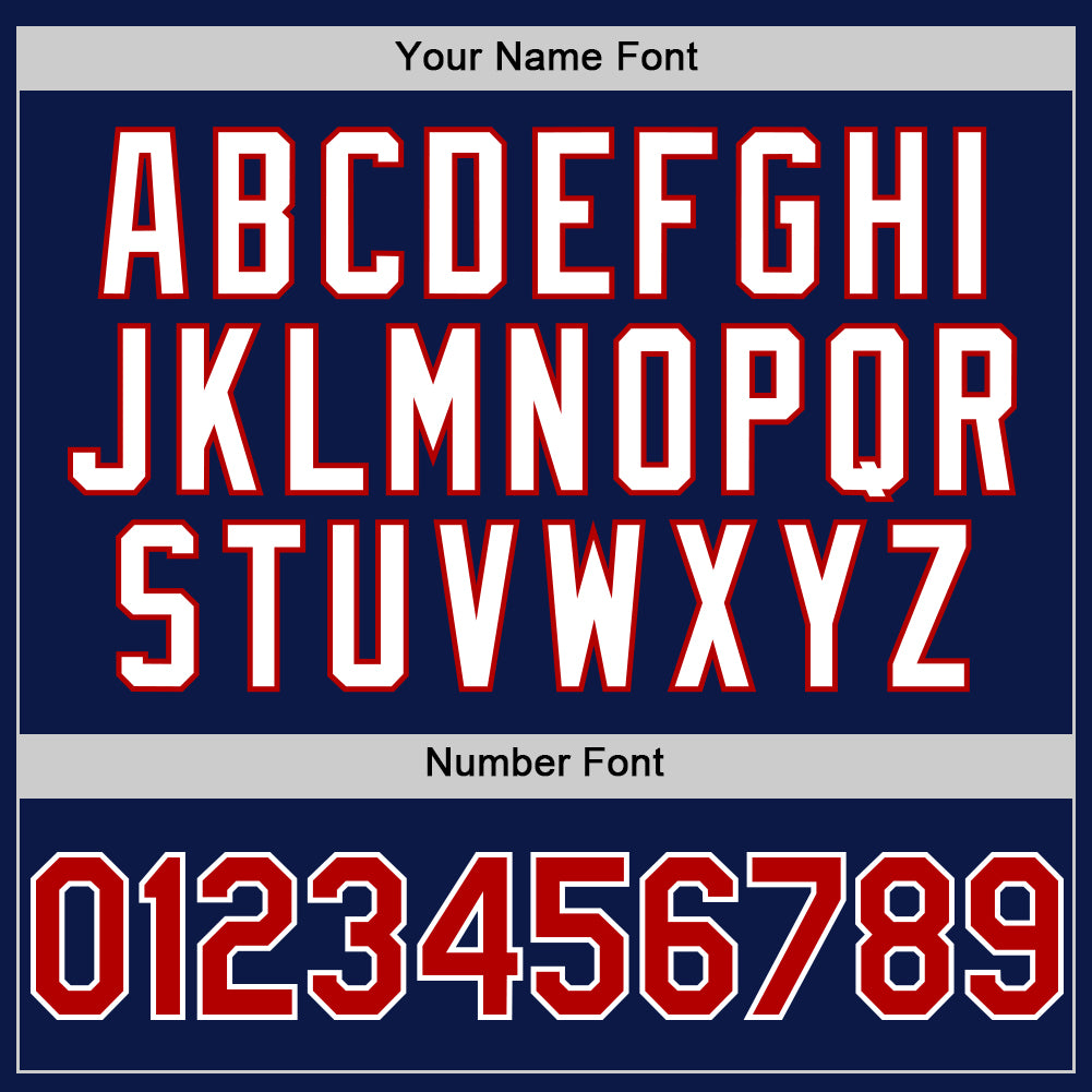 Custom Royal Red-White 3D Pattern Design Gradient Style Twinkle Star Authentic Baseball Jersey