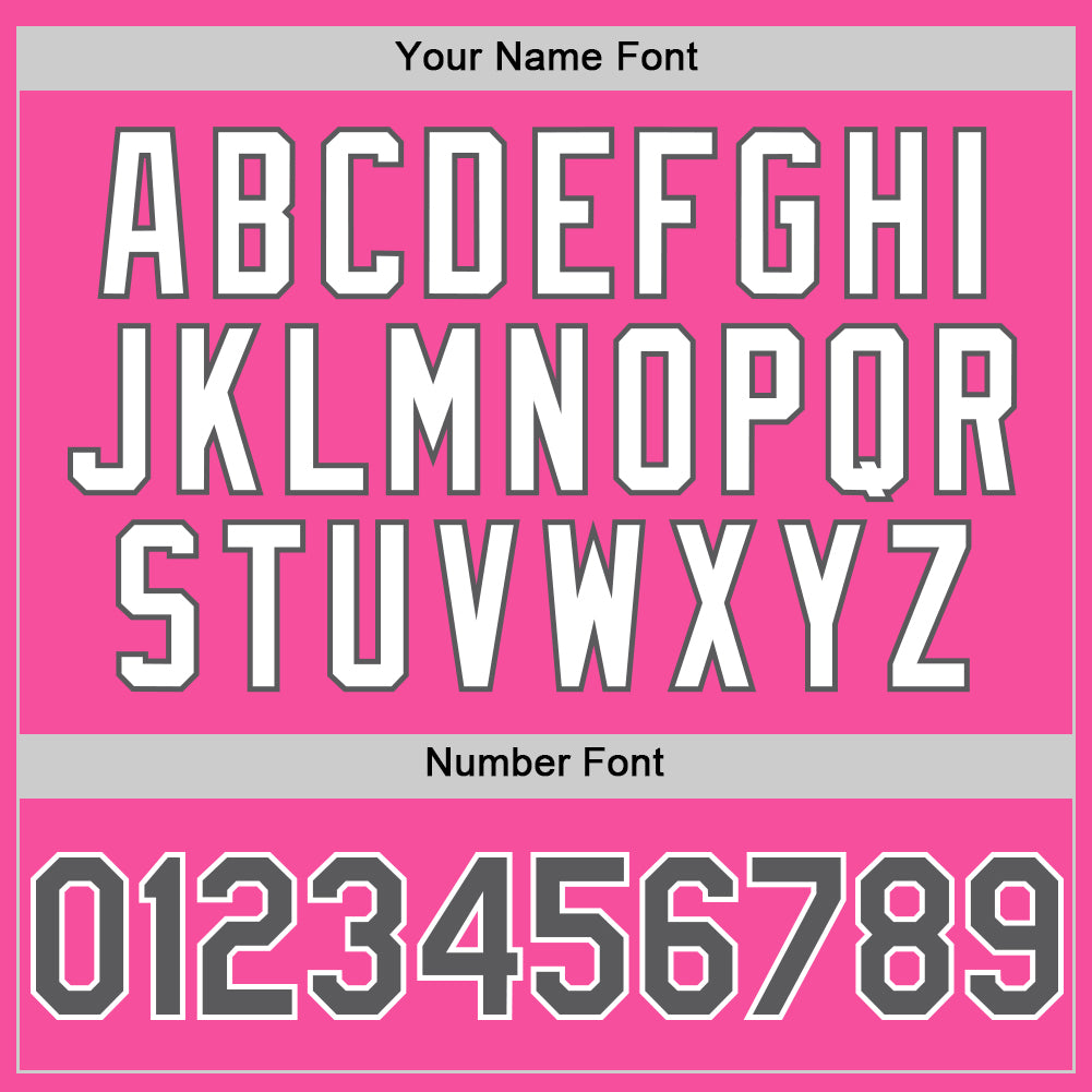 Custom Pink Steel Gray-White 3D Pattern Design Gradient Style Twinkle Star Authentic Baseball Jersey