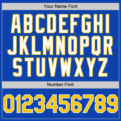 Custom Thunder Blue Yellow-White 3D Pattern Design Gradient Style Twinkle Star Authentic Baseball Jersey