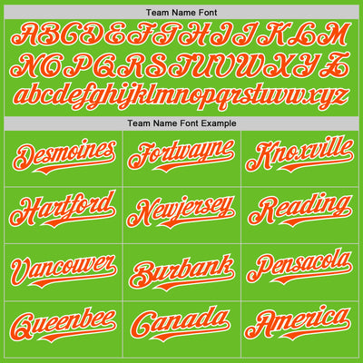 Custom Aurora Green Orange-White 3D Pattern Design Gradient Style Twinkle Star Authentic Baseball Jersey