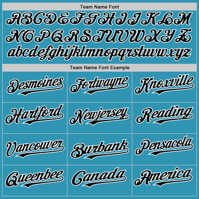 Custom Panther Blue Black-White 3D Pattern Design Gradient Style Twinkle Star Authentic Baseball Jersey