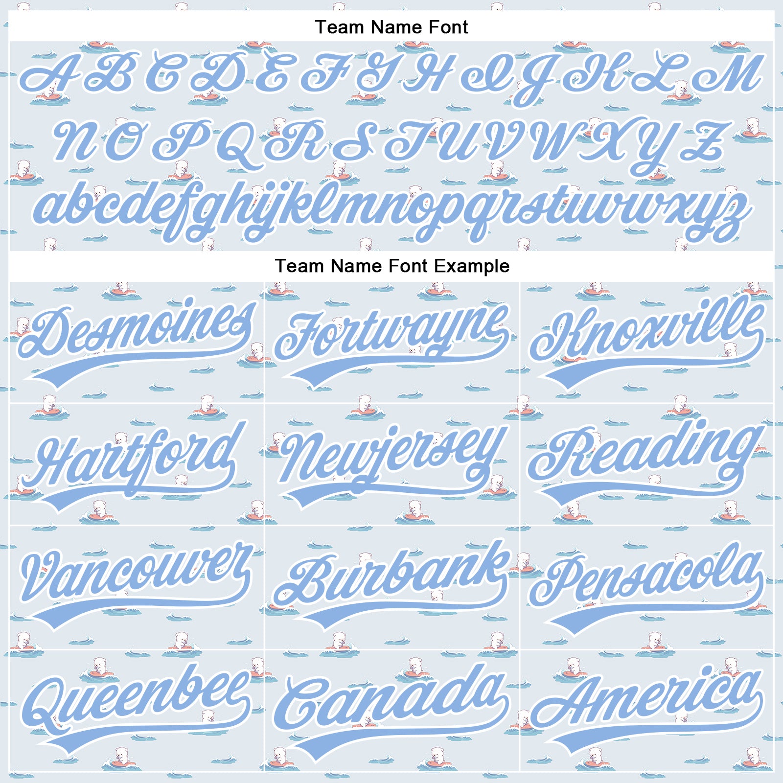 Custom Gray Light Blue-White 3D Pattern Design Animal Dog Surfing Authentic Baseball Jersey