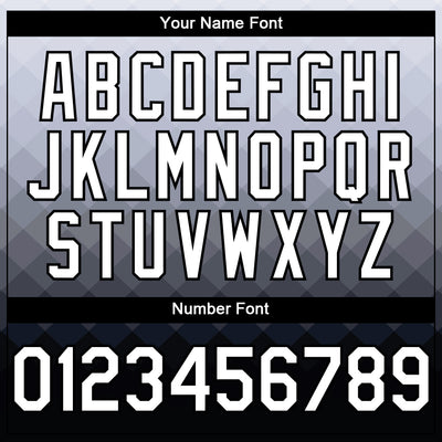 Custom Gray White-Black 3D Pattern Design Gradient Square Shape Authentic Baseball Jersey