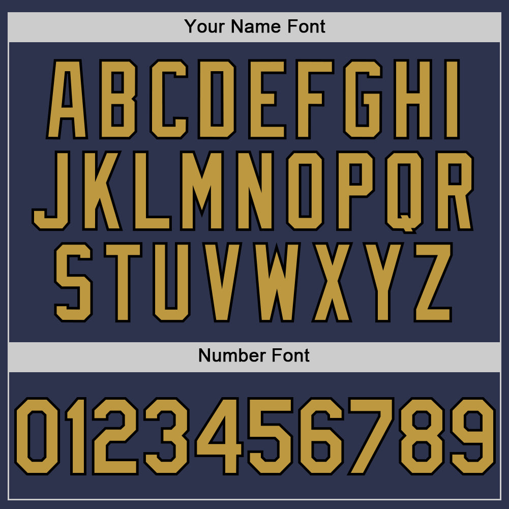 Custom Navy Old Gold-Black 3D Pattern Design Abstract Splatter Texture Authentic Baseball Jersey