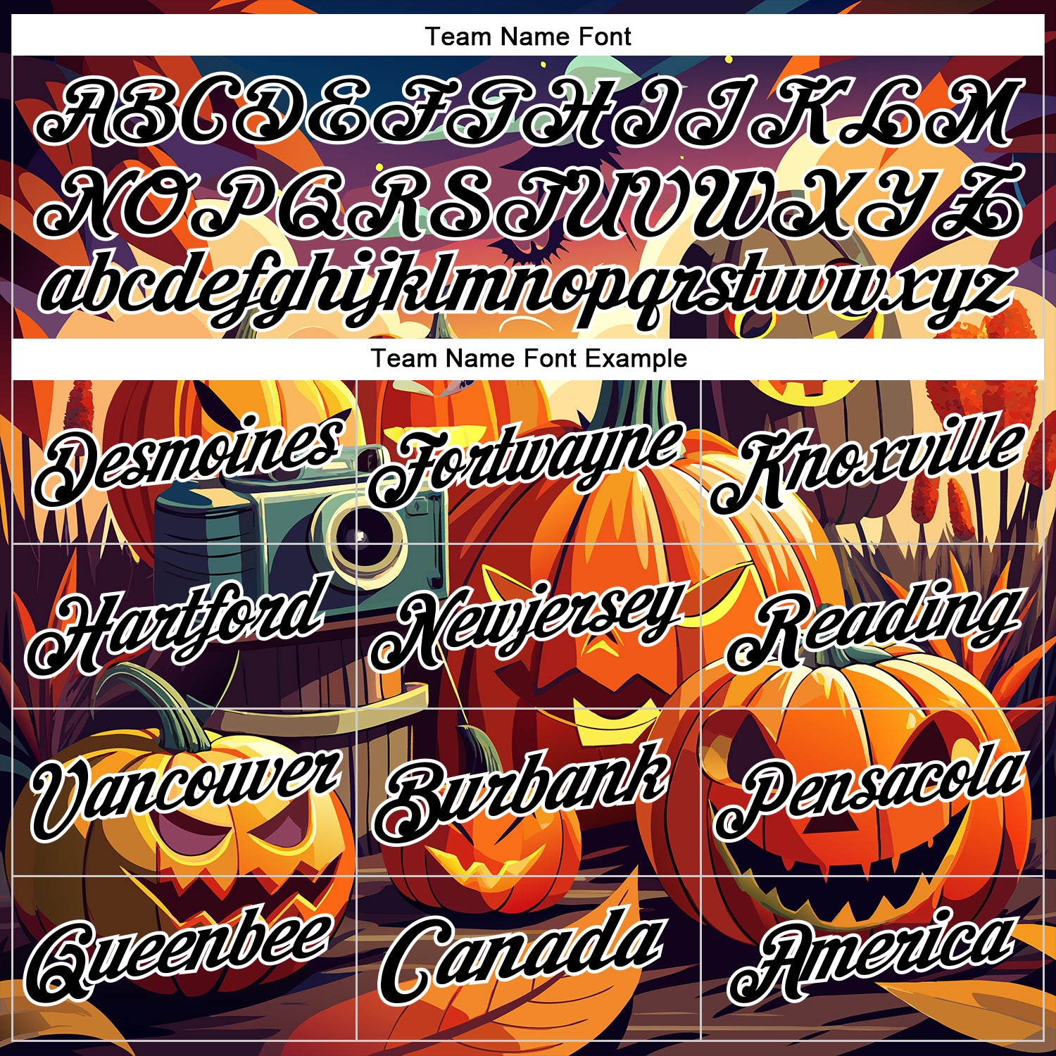 Custom Stitched Black White 3D Halloween Sports Pullover Sweatshirt Hoodie