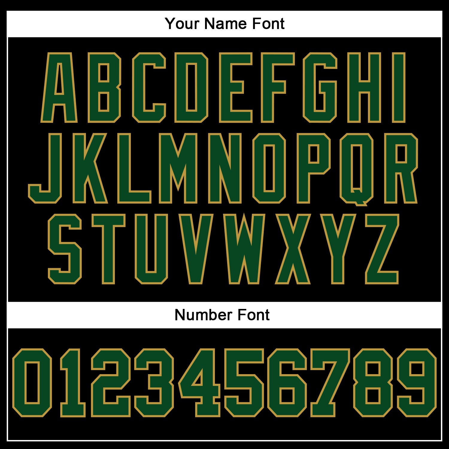 Custom Stitched Black Green-Old Gold 3D Pattern Design Gradient Square Shape Sports Pullover Sweatshirt Hoodie