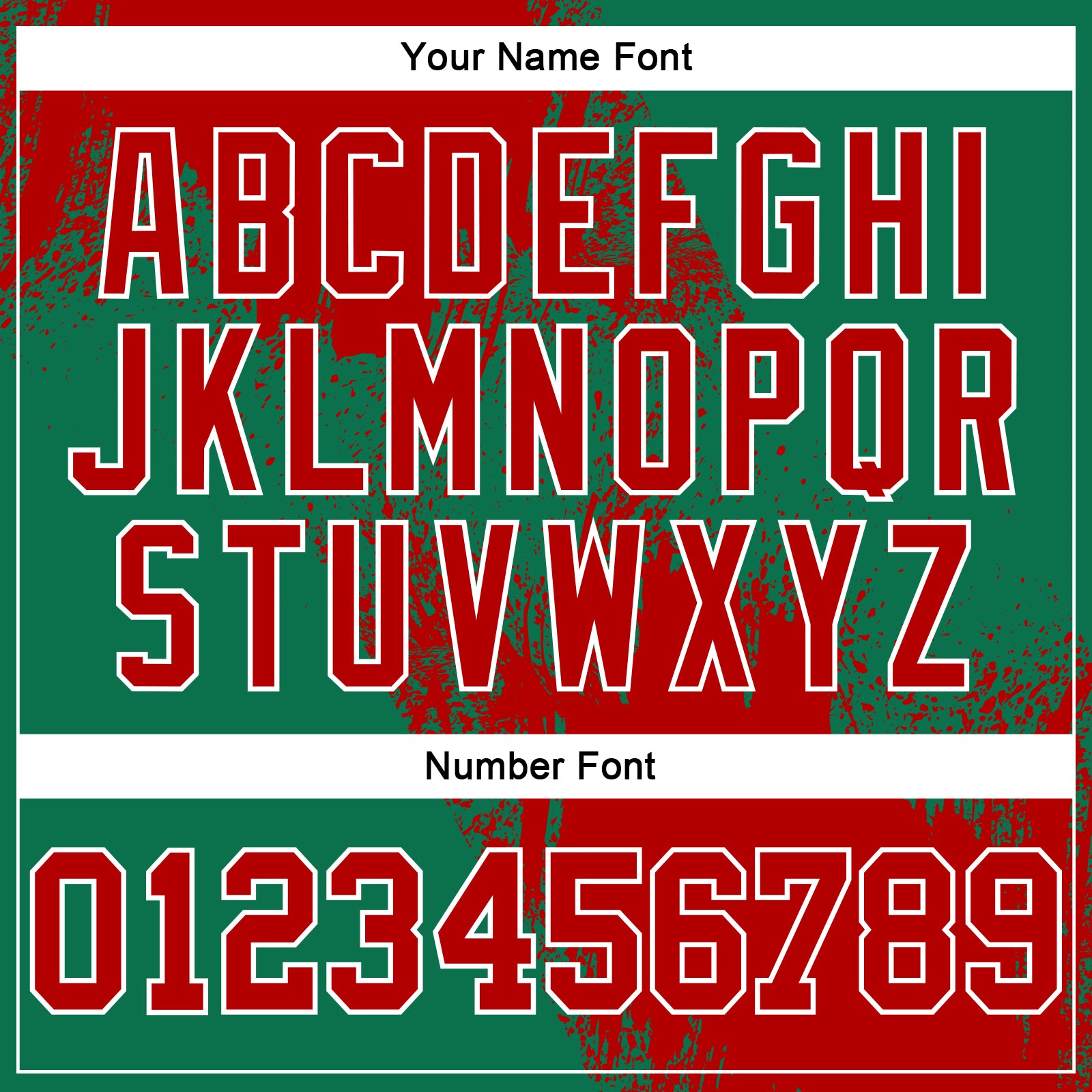 Custom Stitched Kelly Green Red-White 3D Pattern Design Abstract Brush Stroke Sports Pullover Sweatshirt Hoodie