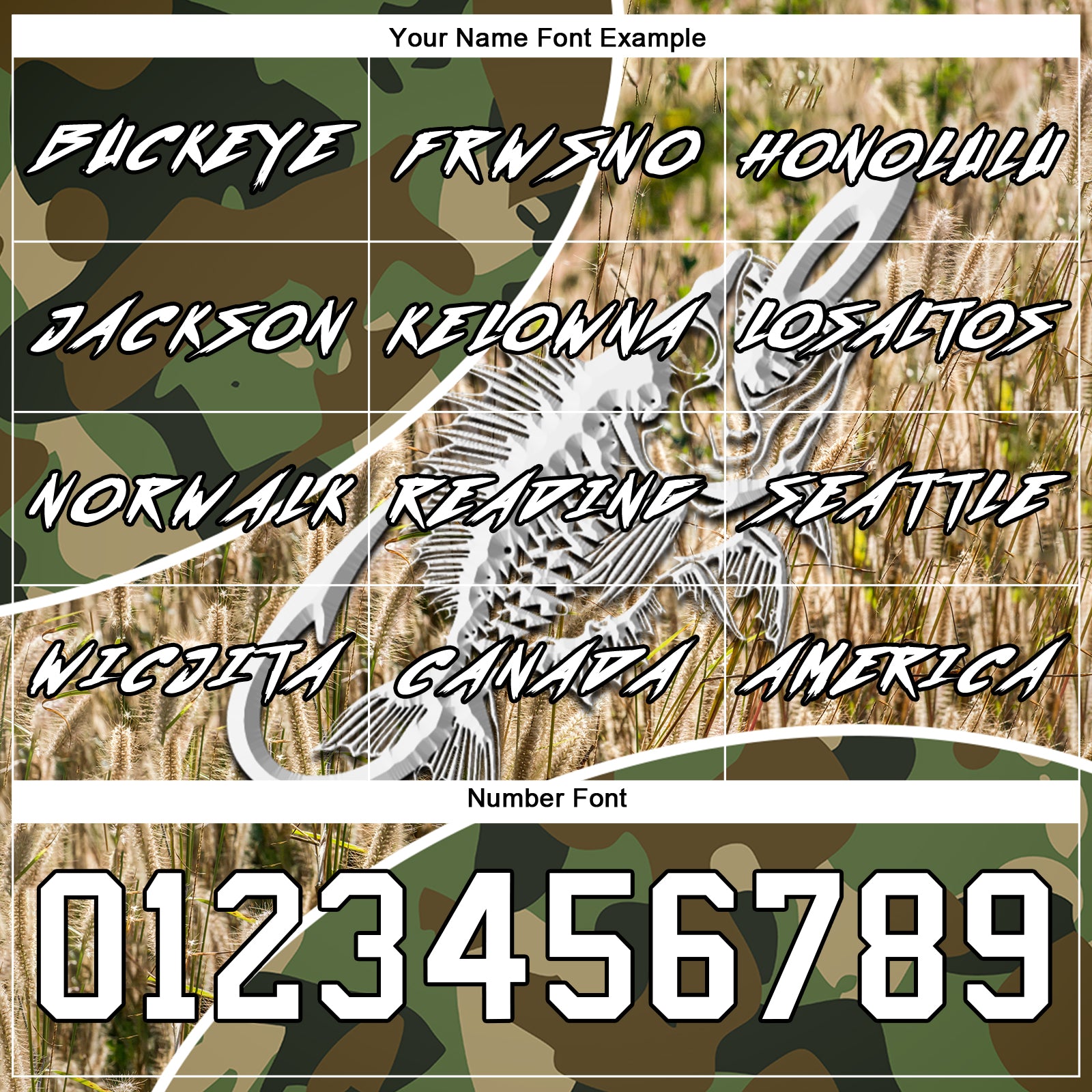 Custom Camo White-Black 3D Fish Hook Skull Fishing Sports Pullover Sweatshirt Salute To Service Hoodie