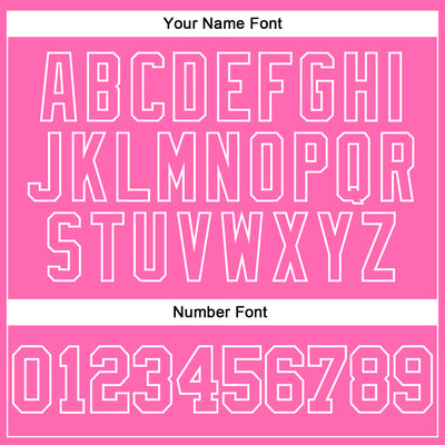 Custom Stitched Pink White 3D Pattern Design Color Blocking Stripe Sports Pullover Sweatshirt Hoodie