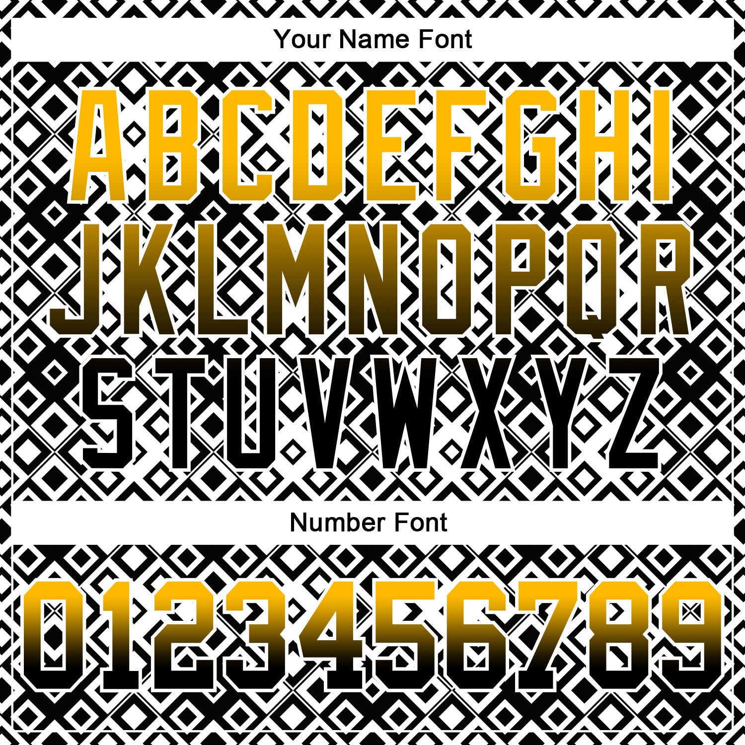 Custom Stitched White Gold-Black 3D Pattern Design Geometric Gradient Square Shapes Sports Pullover Sweatshirt Hoodie