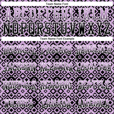 Custom Stitched Light Purple Black-White 3D Pattern Design Geometric Gradient Square Shapes Sports Pullover Sweatshirt Hoodie