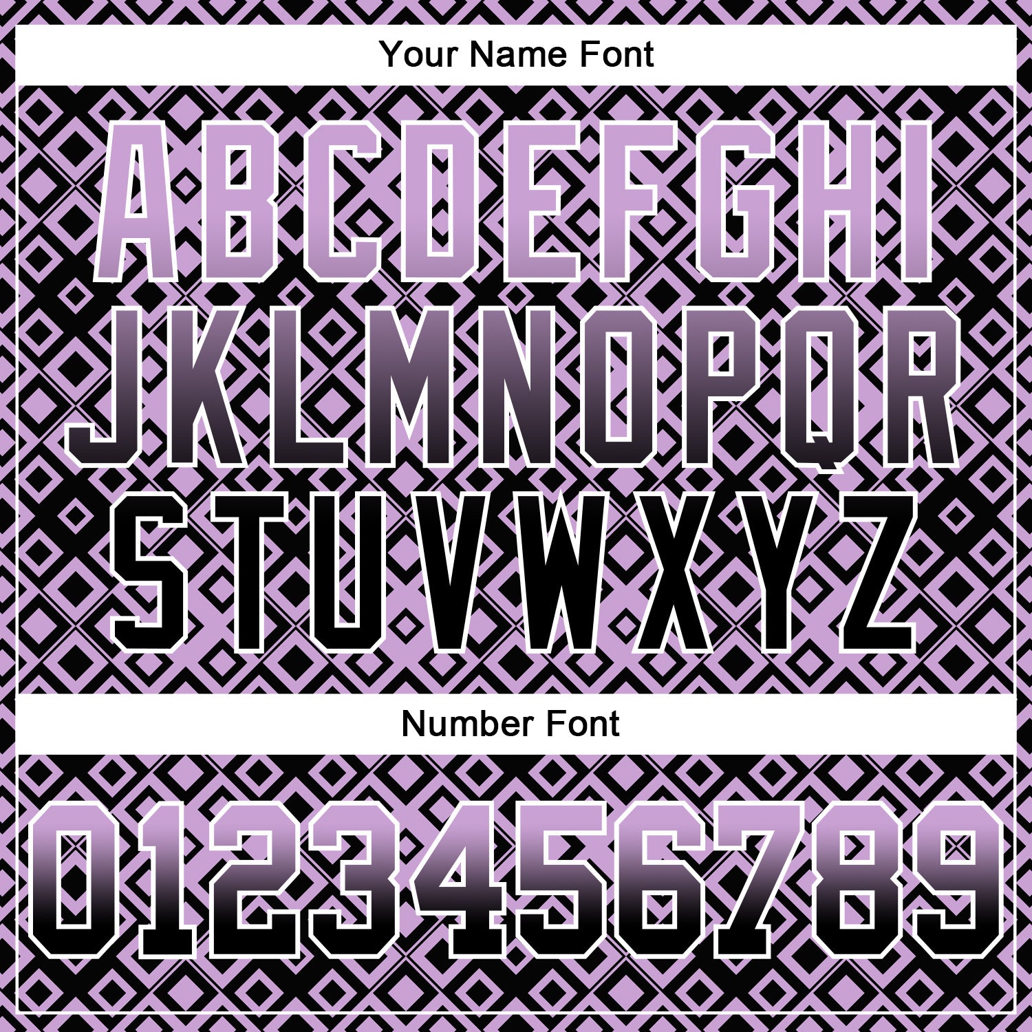 Custom Stitched Light Purple Black-White 3D Pattern Design Geometric Gradient Square Shapes Sports Pullover Sweatshirt Hoodie