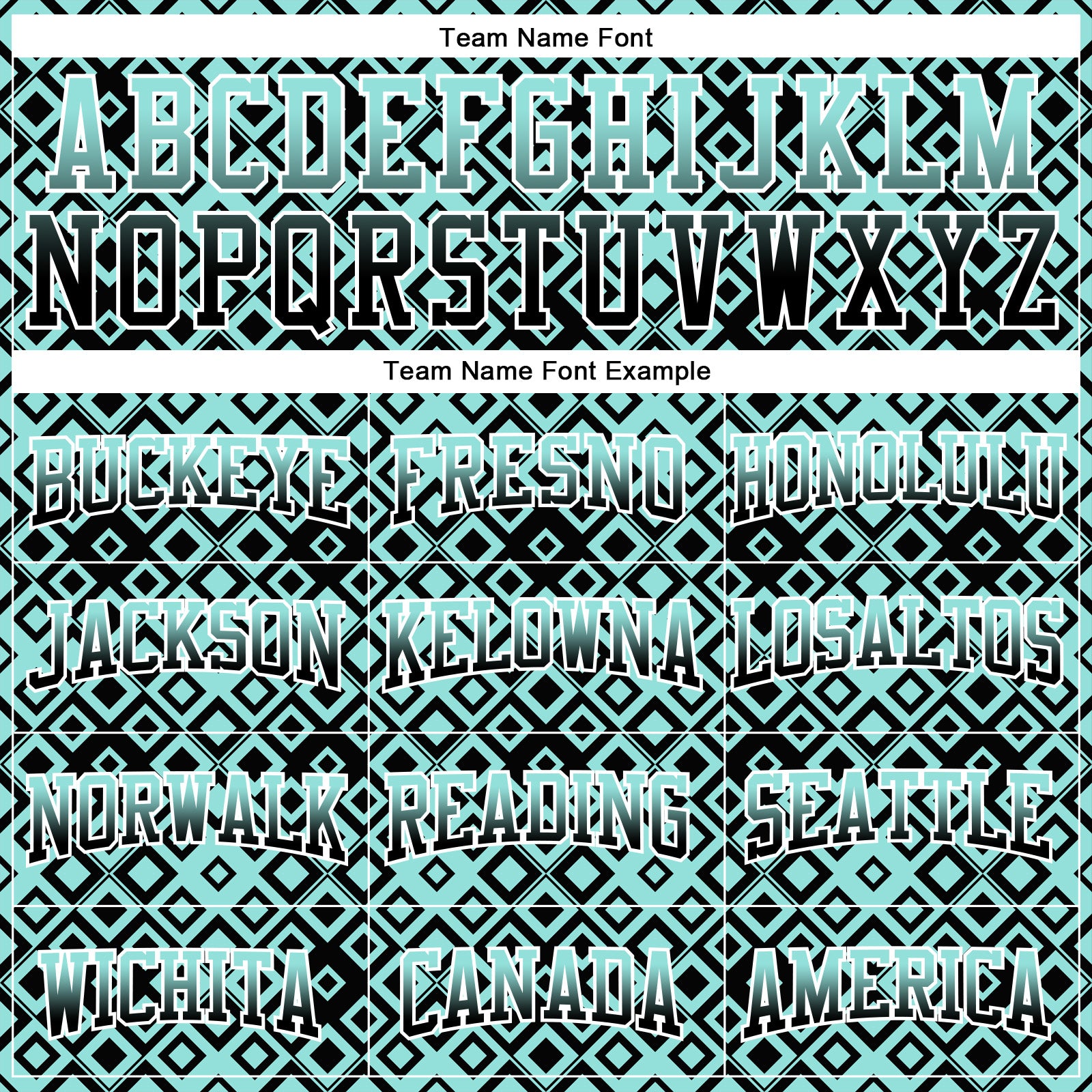 Custom Stitched Ice Blue Black-White 3D Pattern Design Geometric Gradient Square Shapes Sports Pullover Sweatshirt Hoodie