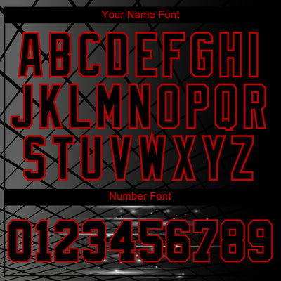 Custom Black Red 3D Bowling Sports Pullover Sweatshirt Hoodie