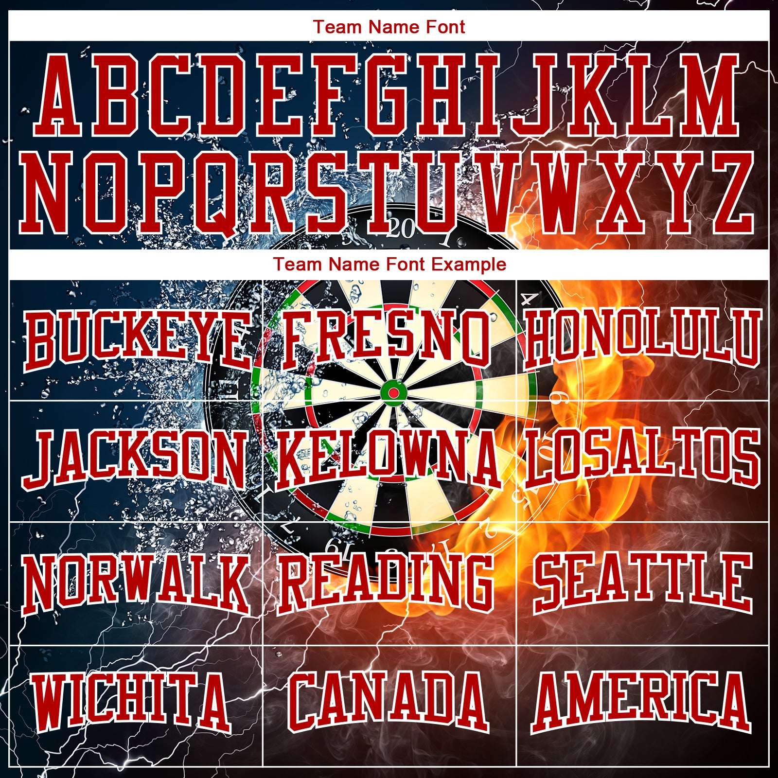 Custom Stitched Navy Red-White 3D Flame Dart Board Sports Pullover Sweatshirt Hoodie