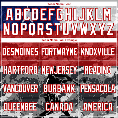 Custom Camo White-Red 3D Chile Chilean Flag Sports Pullover Sweatshirt Salute To Service Hoodie