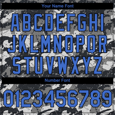 Custom Camo Powder Blue-Black 3D Nicaragua Nicaraguan Flag Sports Pullover Sweatshirt Salute To Service Hoodie