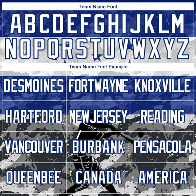 Custom Camo White-Royal 3D Honduras Honduran Flag Sports Pullover Sweatshirt Salute To Service Hoodie