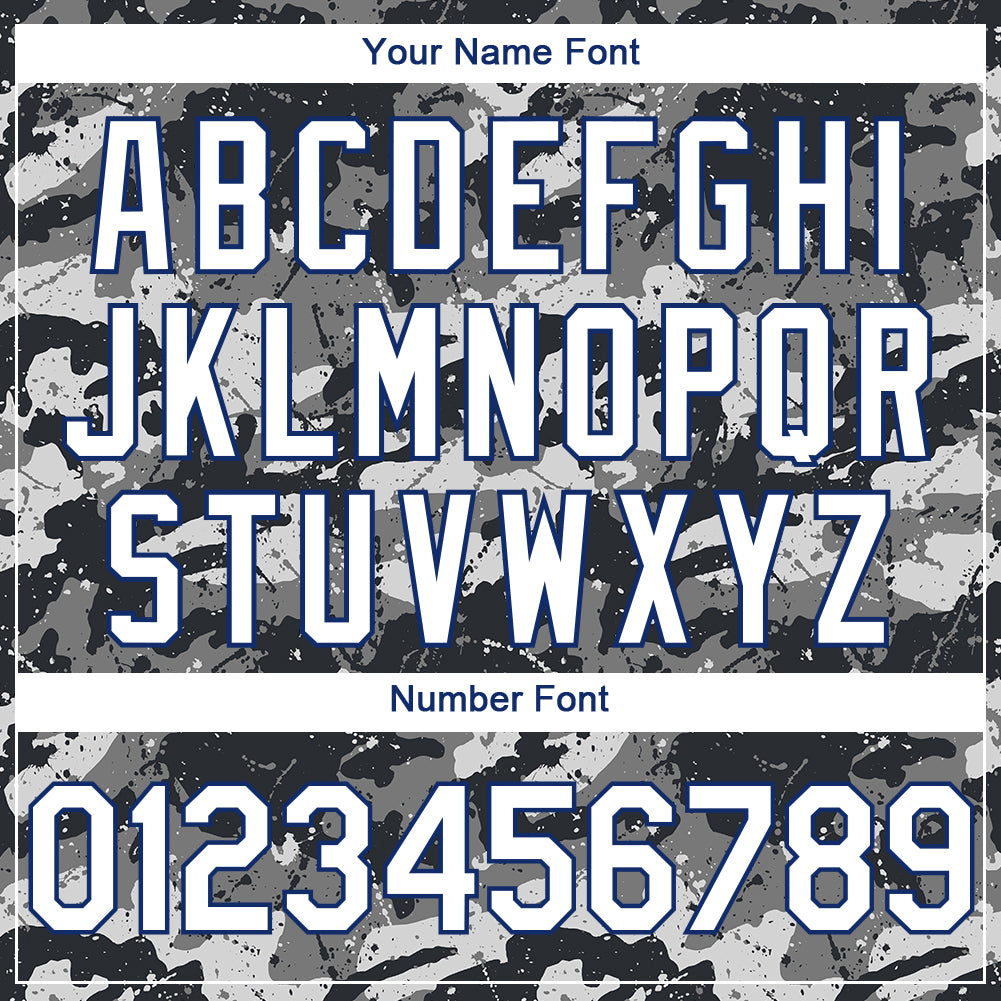 Custom Camo White-Royal 3D Honduras Honduran Flag Sports Pullover Sweatshirt Salute To Service Hoodie