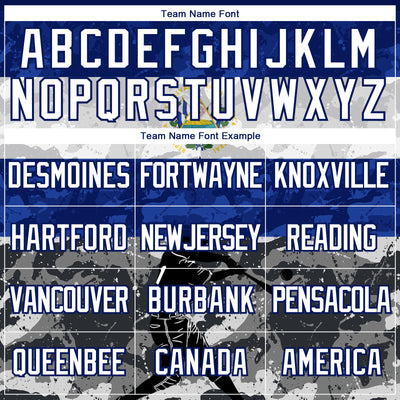 Custom Camo White-Navy 3D El Salvador El Salvadoran Flag Sports Pullover Sweatshirt Salute To Service Hoodie