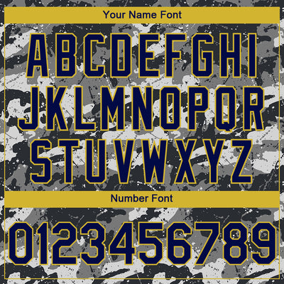 Custom Camo Navy-Yellow 3D Uruguay Uruguayan Flag Sports Pullover Sweatshirt Salute To Service Hoodie