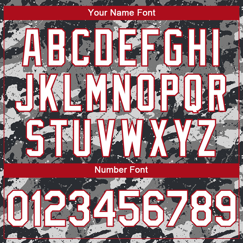 Custom Camo White-Fire Red 3D Canada Canadian Flag Sports Pullover Sweatshirt Salute To Service Hoodie