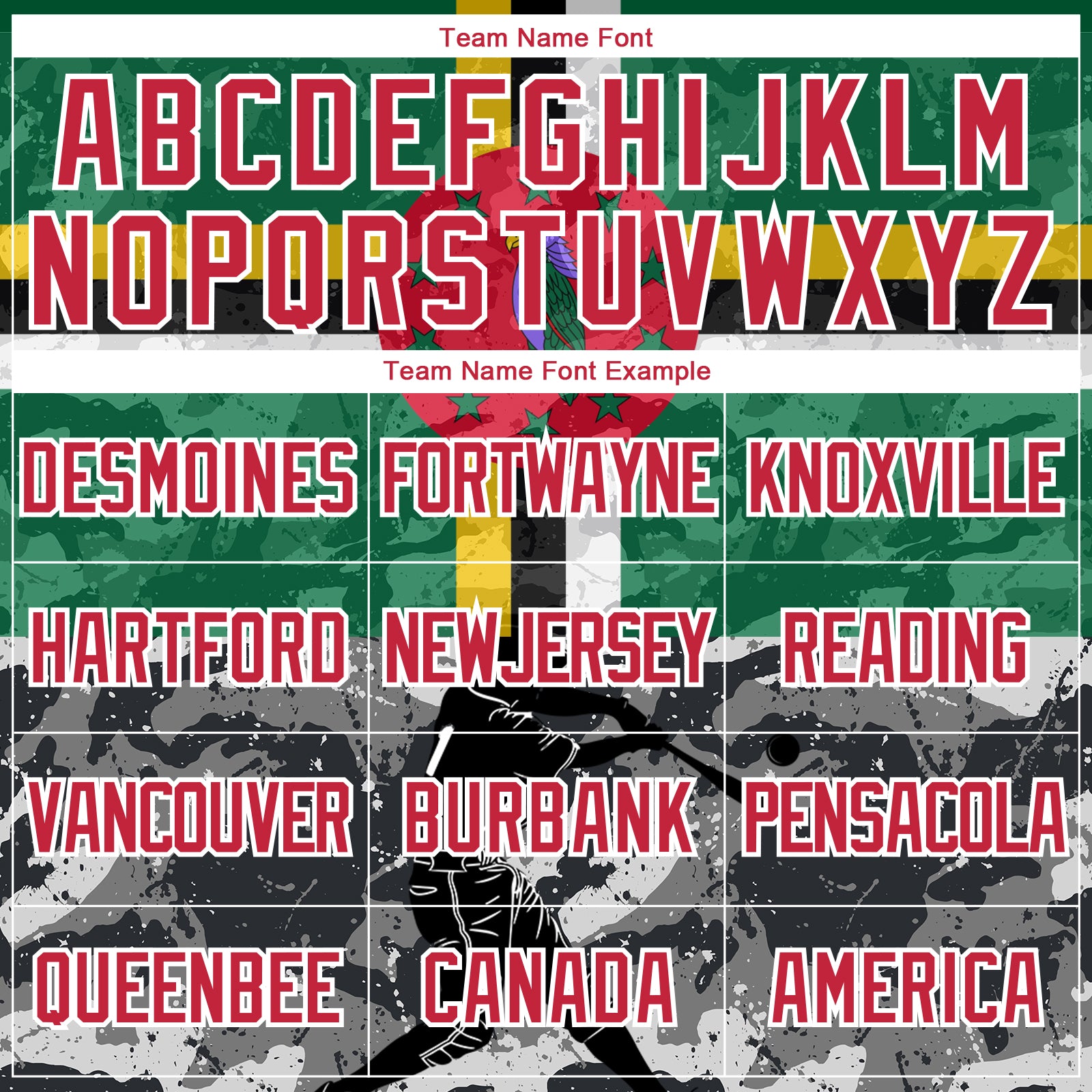 Custom Camo Red-White 3D Dominica Dominican Flag Sports Pullover Sweatshirt Salute To Service Hoodie