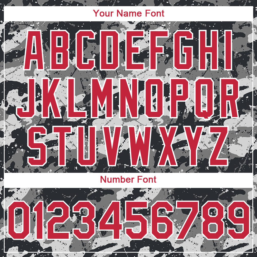 Custom Camo Red-White 3D Dominica Dominican Flag Sports Pullover Sweatshirt Salute To Service Hoodie