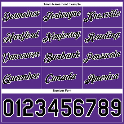 Custom Stitched Purple Black-White Funny Christmas 3D Sports Pullover Sweatshirt Hoodie