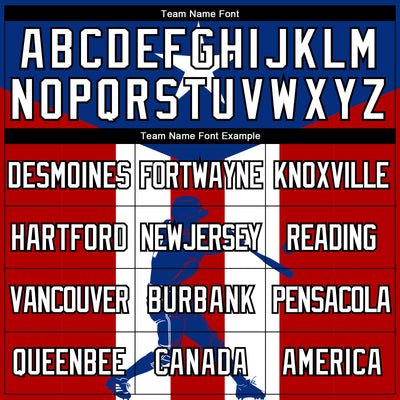 Custom Red Royal-Black 3D Puerto Rico Puerto Rican Flag Sports Pullover Sweatshirt Hoodie