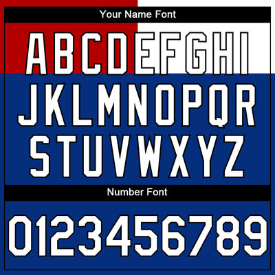 Custom Royal Red-Black 3D Chile Chilean Flag Sports Pullover Sweatshirt Hoodie