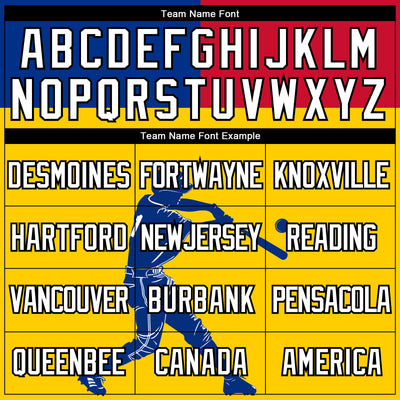 Custom Gold Royal Red-Black 3D Colombia Colombian Flag Sports Pullover Sweatshirt Hoodie