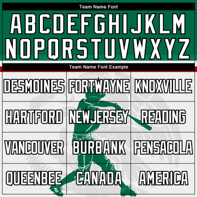 Custom White Kelly Green Red-Black 3D Mexico Mexican Flag Sports Pullover Sweatshirt Hoodie