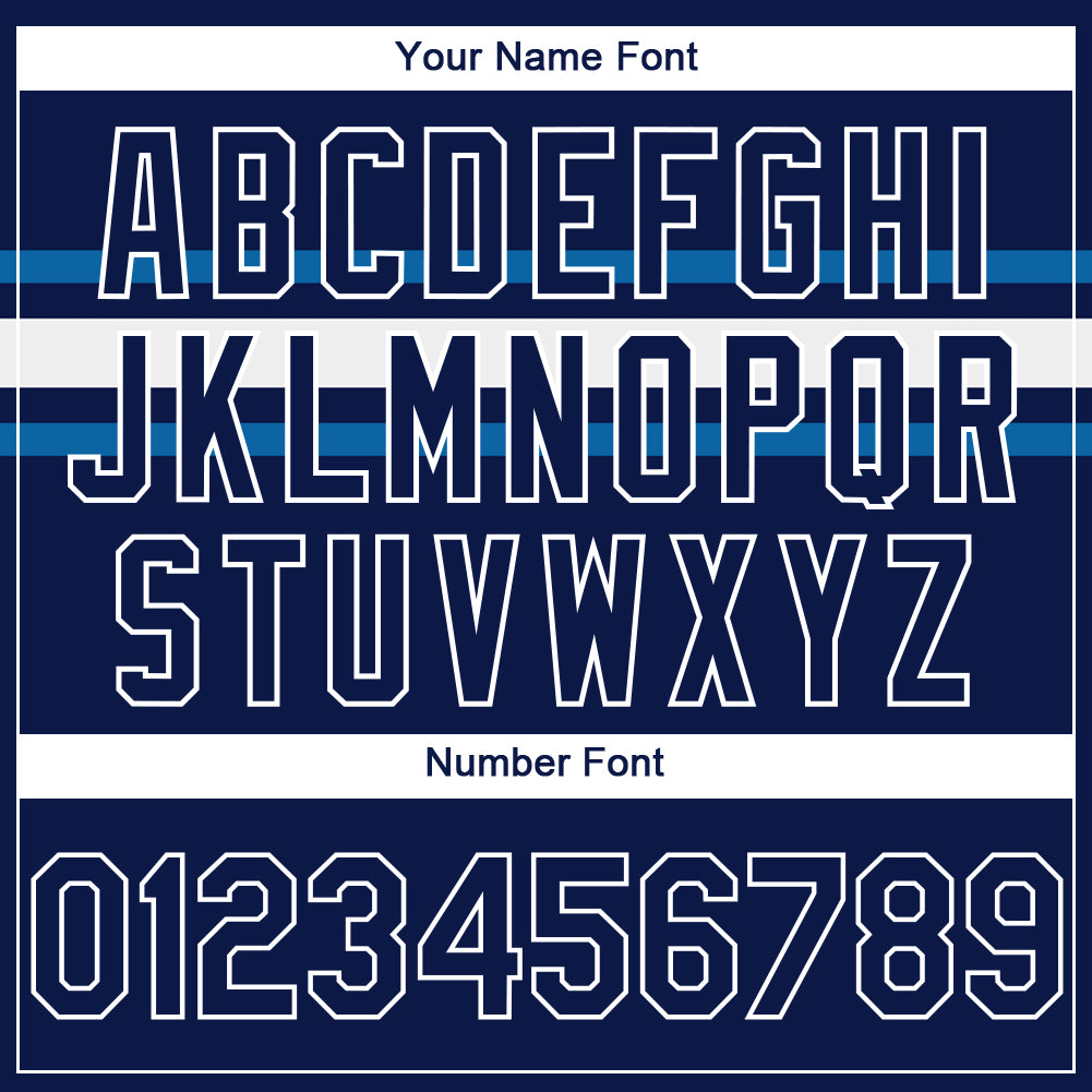 Custom Navy Blue-White 3D El Salvador El Salvadoran Flag Sports Pullover Sweatshirt Hoodie