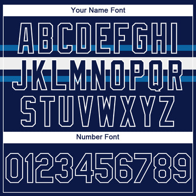 Custom Navy Blue-White 3D El Salvador El Salvadoran Flag Sports Pullover Sweatshirt Hoodie