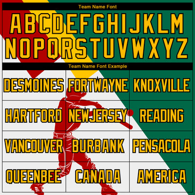 Custom Kelly Green Gold Red-Black 3D Guyana Guyana Flag Sports Pullover Sweatshirt Hoodie