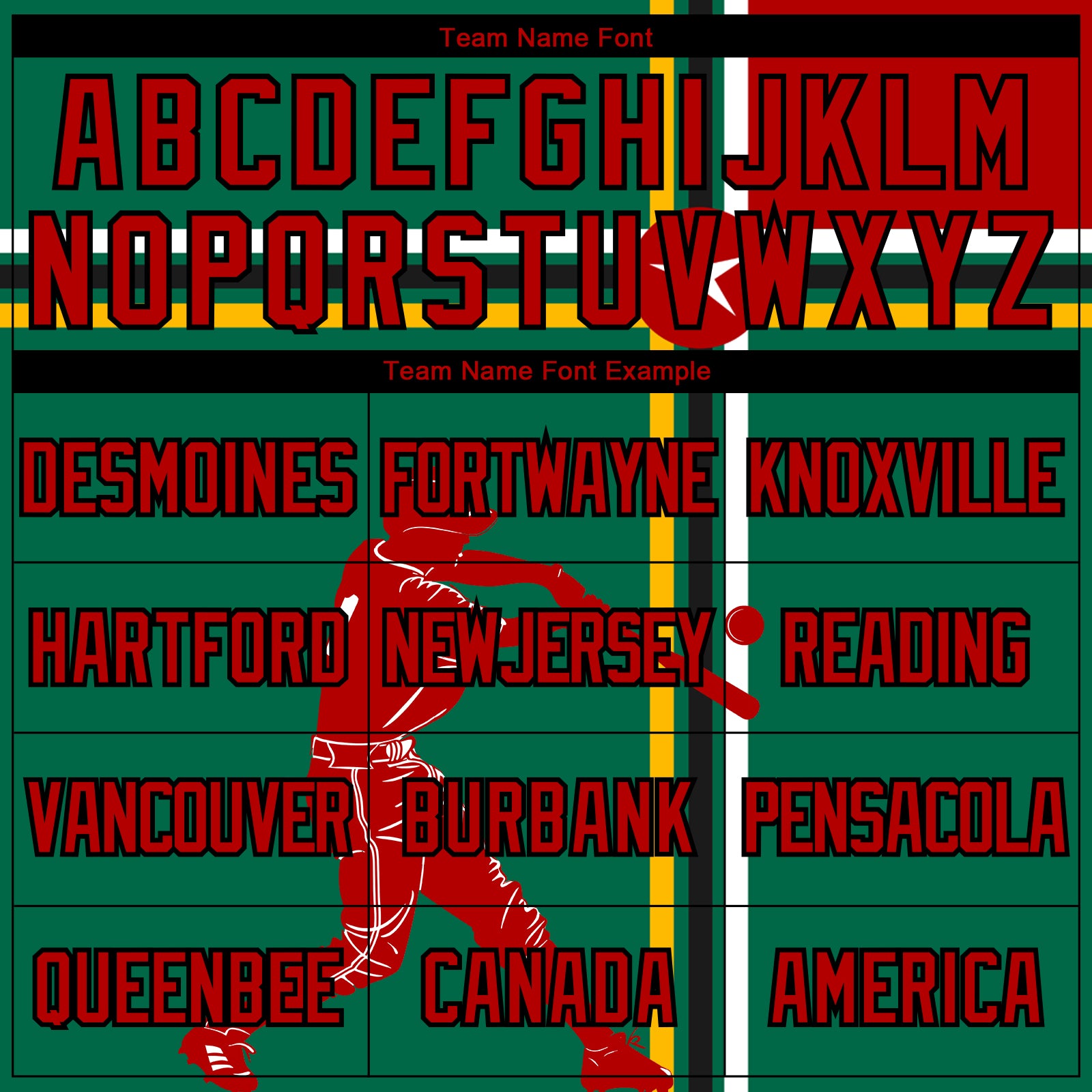 Custom Kelly Green Red Gold-Black 3D Dominic Dominican Flag Sports Pullover Sweatshirt Hoodie