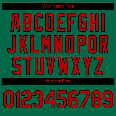 Custom Kelly Green Red Gold-Black 3D Dominic Dominican Flag Sports Pullover Sweatshirt Hoodie