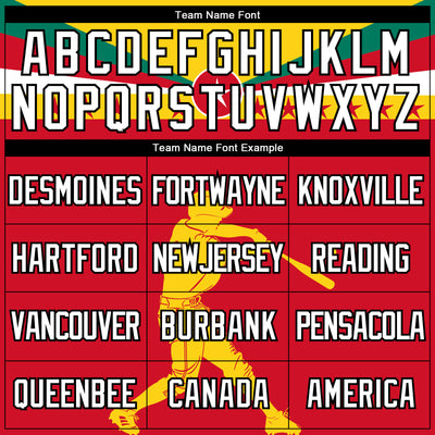 Custom Red Gold-Black 3D Grenada Grenadian Flag Sports Pullover Sweatshirt Hoodie