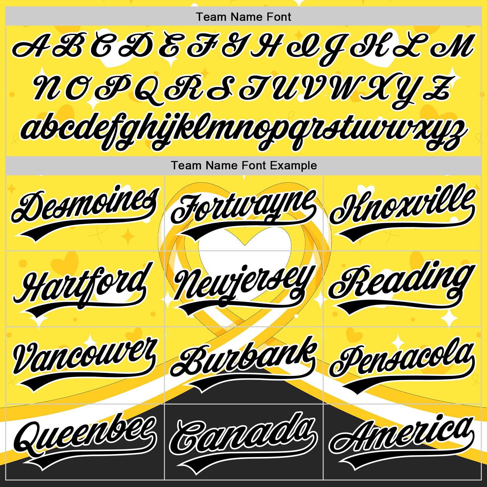 Custom Yellow Black-White 3D Bone Cancer Ribbon Authentic Baseball Jersey