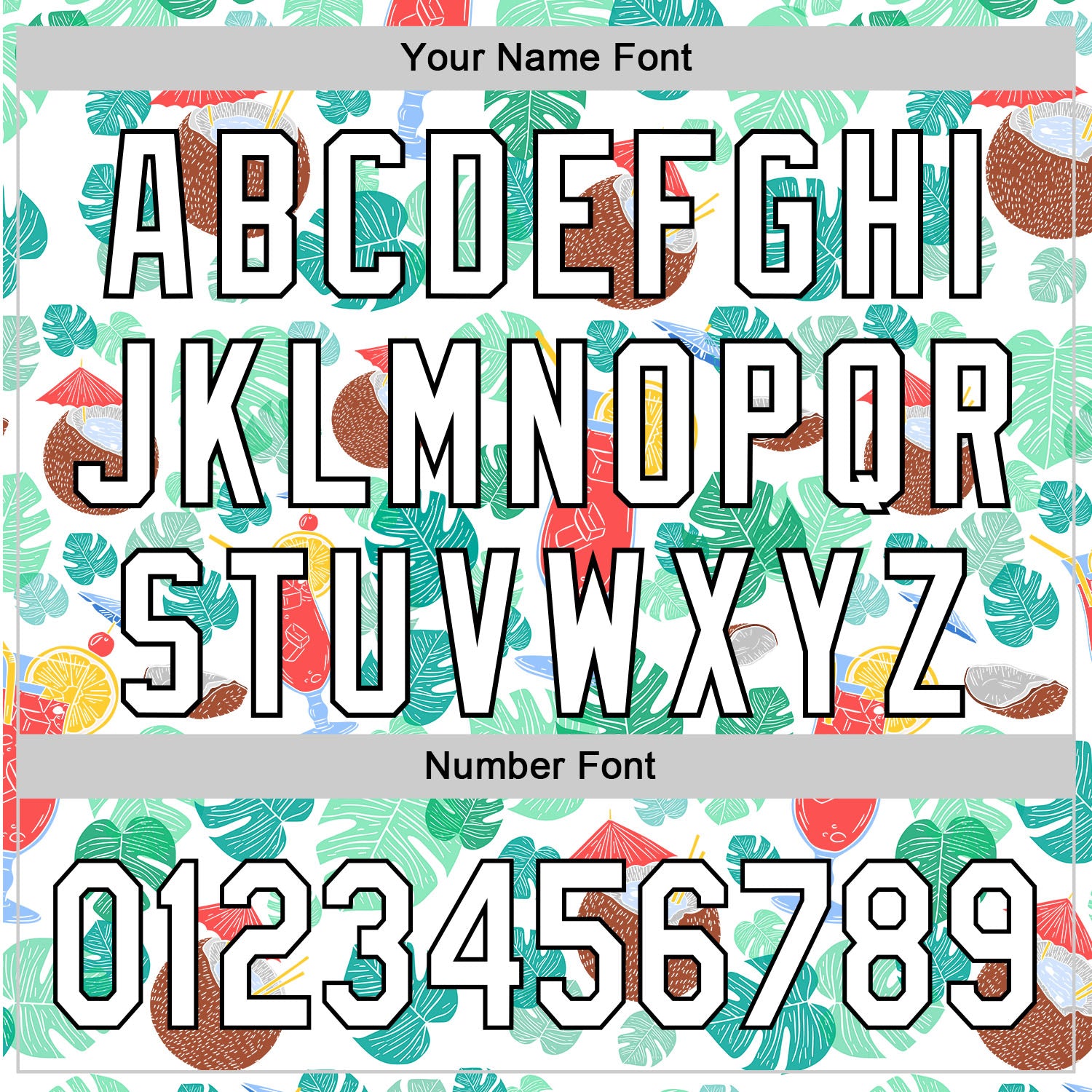 Custom White Black 3D Tropical Hawaii Jungle Leaves And Flower Authentic Baseball Jersey