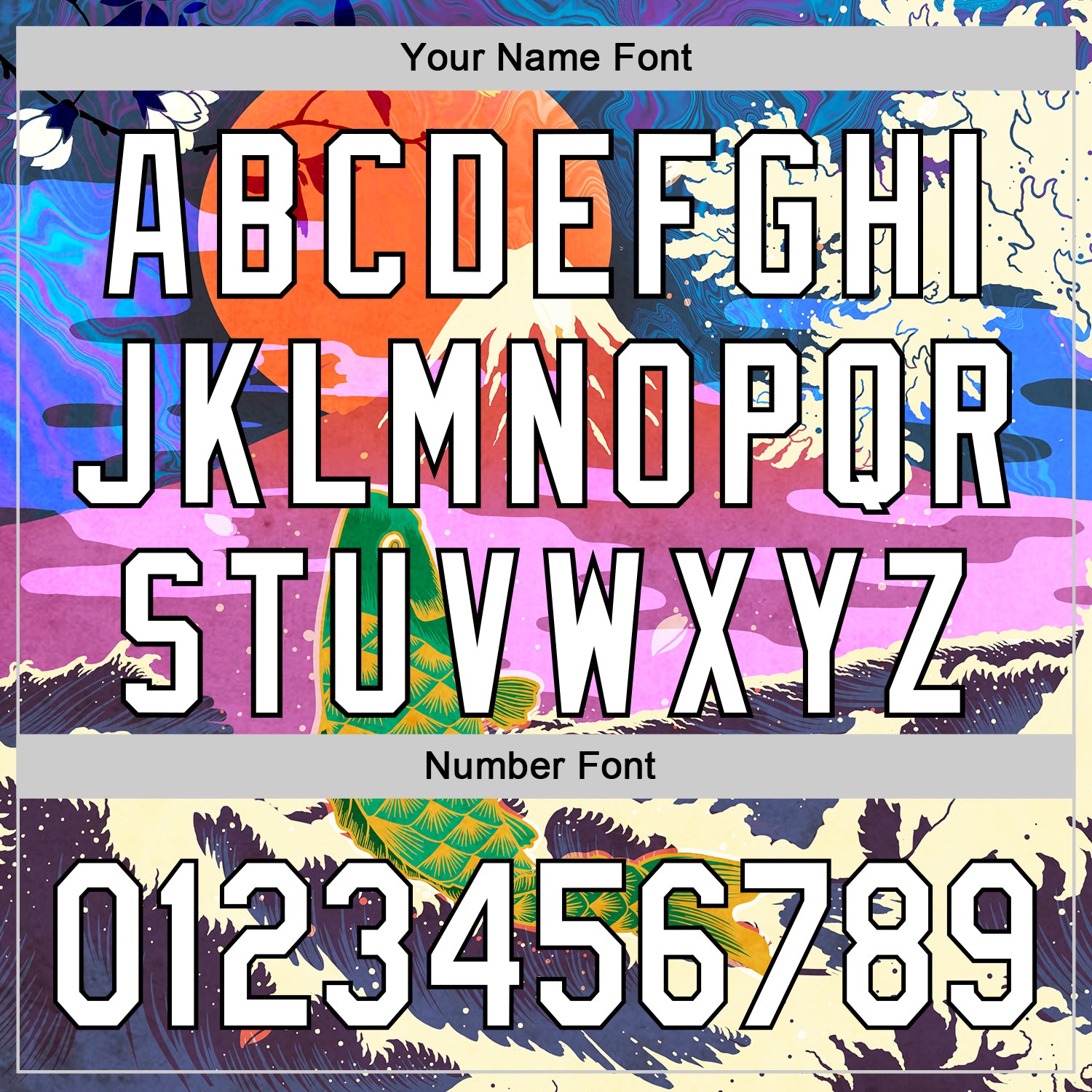 Custom Dark Purple White-Black 3D Syntetyc Cyber Koi Authentic Baseball Jersey