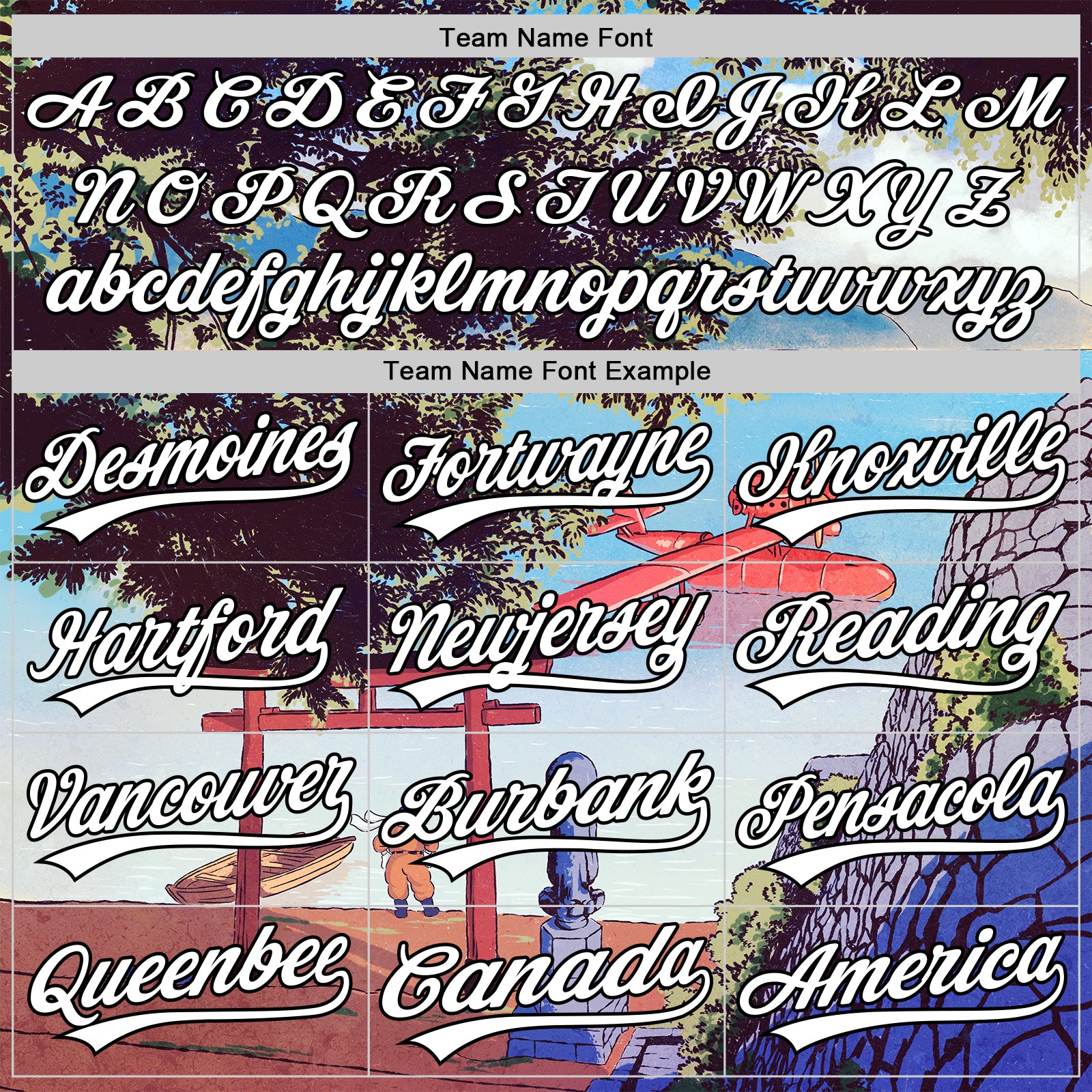 Custom Sky Blue White-Black 3D Syntetyc The Red Plane Authentic Baseball Jersey