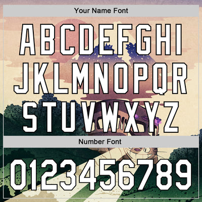 Custom City Cream White-Black 3D Syntetyc Catbus Fuji Authentic Baseball Jersey