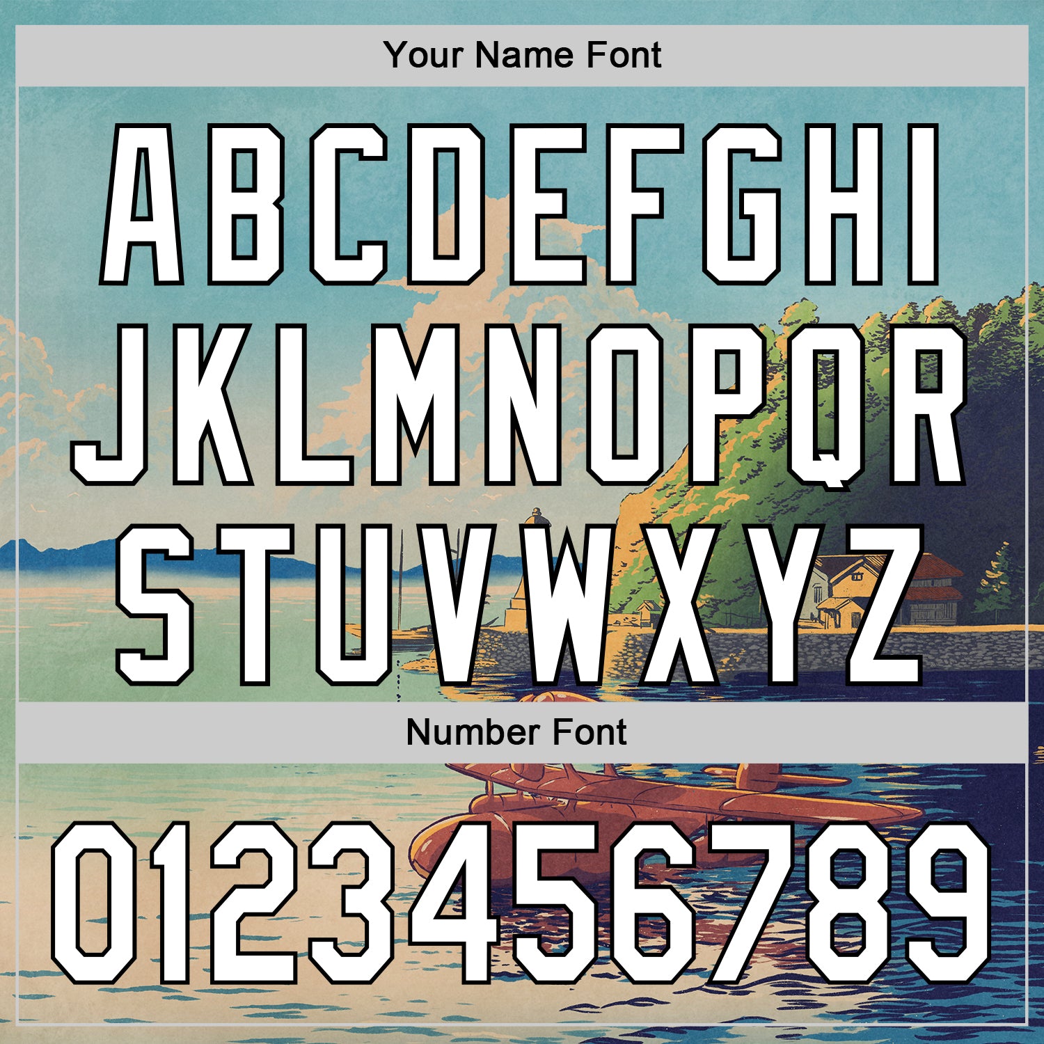 Custom Shadow Blue White-Black 3D Syntetyc Sunset Plane Authentic Baseball Jersey