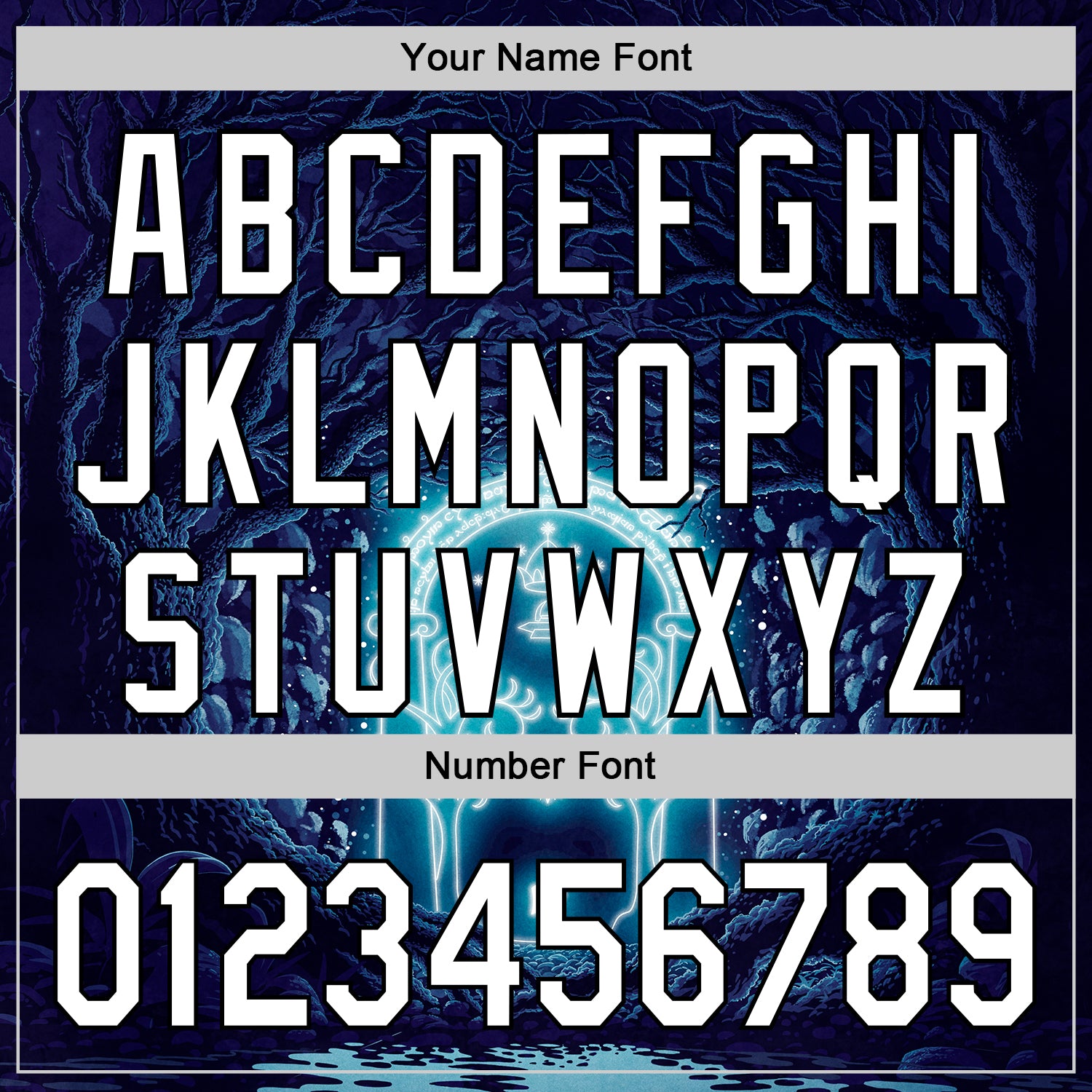 Custom Navy White-Black 3D Syntetyc Khazad Dum Authentic Baseball Jersey