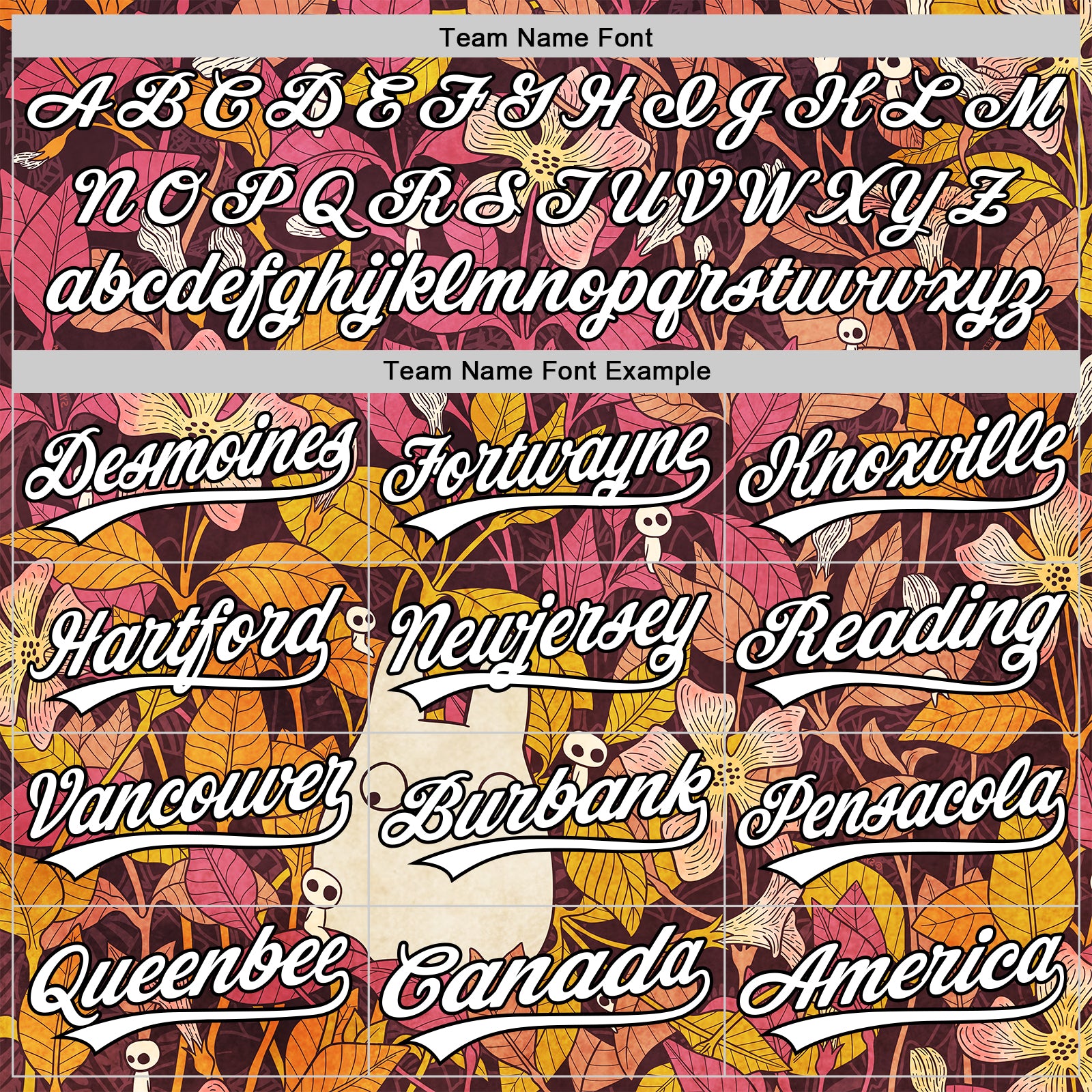 Custom Black White 3D Syntetyc Chibi Floral Authentic Baseball Jersey