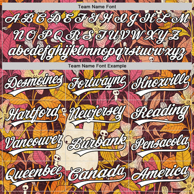 Custom Black White 3D Syntetyc Chibi Floral Authentic Baseball Jersey