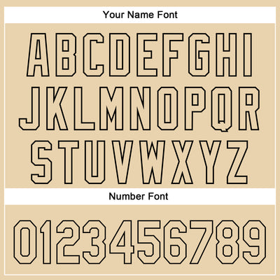 Custom City Cream Old Gold-Black 3D Revzzz Holyshit Authentic Baseball Jersey